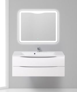 Тумба под раковину BelBagno подвесная 120x53см Bianco Lucido MARINO-1200-2C-SO-BL-P