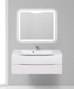 Тумба под раковину BelBagno подвесная 120x53см Bianco Opaco MARINO-1200-2C-SO-BO-P