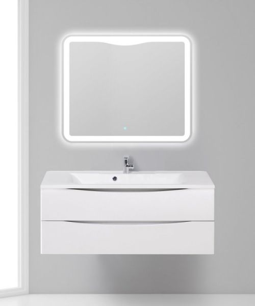 Тумба под раковину BelBagno подвесная 120x53см Bianco Opaco MARINO-1200-2C-SO-BO-P