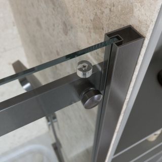 Душевой уголок BELBAGNO MARINO-2-A-2-90-C-GM оружейная сталь