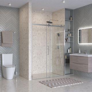 Душевая дверь BelBagno MARINO-2-BF-1-150-C-CR хром