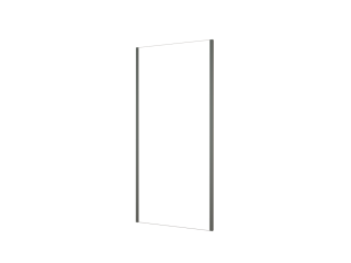 Боковая панель BelBagno MARINO-2-FIX-80-C-GM оружейная сталь