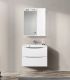 Зеркальный шкаф BelBagno с подсветкой правосторонний 60x75см Bianco Lucido MARINO-SPC-600/750-1A-BL-P-R Зеркальный шкаф BelBagno с подсветкой правосторонний 60x75см Bianco Lucido MARINO-SPC-600/750-1A-BL-P-R