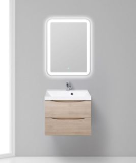 Тумба под раковину BelBagno подвесная 60x55см Rovere Grigio MARINO-600-2C-SO-RG-P