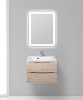 Тумба под раковину BelBagno подвесная 65x53см Rovere Grigio MARINO-650-2C-SO-RG-P