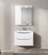Зеркальный шкаф BelBagno с подсветкой левосторонний 70x75см Bianco Lucido MARINO-SPC-700/750-1A-BL-P-L Зеркальный шкаф BelBagno с подсветкой левосторонний 70x75см Bianco Lucido MARINO-SPC-700/750-1A-BL-P-L