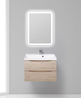 Тумба под раковину BelBagno подвесная 70x55см Rovere Grigio MARINO-700-2C-SO-RG-P