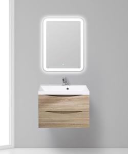 Тумба под раковину BelBagno подвесная 70x55см Rovere Bianco MARINO-700-2C-SO-WO-P