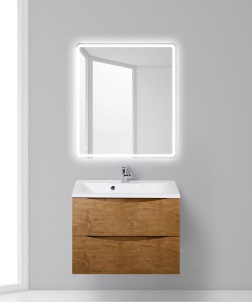 Тумба под раковину BelBagno подвесная 75x53см Rovere Nature MARINO-750-2C-SO-RN-P