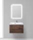 Тумба под раковину BelBagno подвесная 75x53см Rovere Moro MARINO-750-2C-SO-RW-P