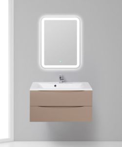 Тумба под раковину BelBagno подвесная 90x53см Capucino Lucido MARINO-900-2C-SO-CL-P