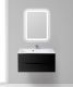 Тумба под раковину BelBagno подвесная 90x53см Nero Lucido MARINO-900-2C-SO-NL-P