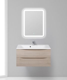 Тумба под раковину BelBagno подвесная 90x53см Rovere Grigio MARINO-900-2C-SO-RG-P