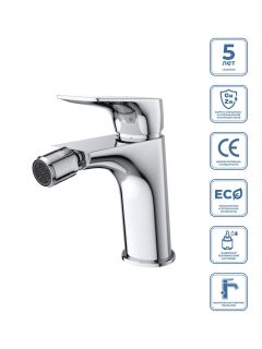 Смеситель BelBagno для биде без донного клапана, хром MARINO-BD-CRM-W0