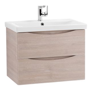 База под раковину BelBagno подвесная с двумя выкатными ящиками, Rovere Grigio, 564x440x500, MARINO-CER-600-2C-SO-RG-P дуб серый