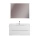 База под раковину BelBagno подвесная с двумя выкатными ящиками, Bianco Lucido, 996x390x500, MARINO-CER-MINI-1000-2C-SO-BL-P белый глянцевый
