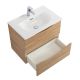 База под раковину BelBagno подвесная с двумя выкатными ящиками, Rovere Bianco, 496x390x500, MARINO-CER-MINI-500-2C-SO-WO-P дуб светлый