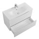 База под раковину BelBagno подвесная с двумя выкатными ящиками, Bianco Opaco, 696x390x500, MARINO-CER-MINI-700-2C-SO-BO-P белый матовый