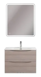 База под раковину BelBagno подвесная с двумя выкатными ящиками, Rovere Grigio, 996x457x500, MARINO-CER-N-1000-2C-SO-RG-P дуб серый