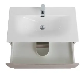 База под раковину BelBagno подвесная с двумя выкатными ящиками, Rovere Grigio, 996x457x500, MARINO-CER-N-1000-2C-SO-RG-P дуб серый