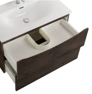 База под раковину BelBagno подвесная с двумя выкатными ящиками, Rovere Nature Grigio, 996x457x500, MARINO-CER-N-1000-2C-SO-RNG-P дуб натуральный серый