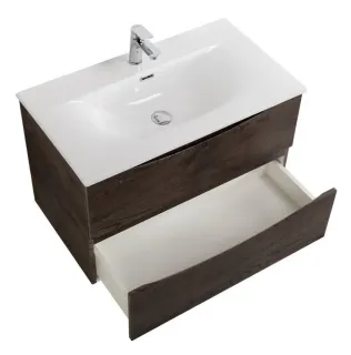 База под раковину BelBagno подвесная с двумя выкатными ящиками, Rovere Nature Grigio, 996x457x500, MARINO-CER-N-1000-2C-SO-RNG-P дуб натуральный серый