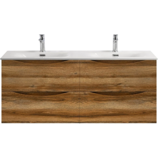 База под раковину BelBagno подвесная с четырьмя выкатными ящиками, Rovere Rustico, 1202x462x500, MARINO-CER-N-1200-4C-SO-RR-P дуб рустикальный