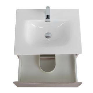 База под раковину BelBagno подвесная с двумя выкатными ящиками, Rovere Grigio, 696x455x500, MARINO-CER-N-700-2C-SO-RG-P дуб серый