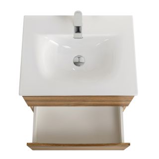 База под раковину BelBagno подвесная с двумя выкатными ящиками, Rovere Rustico, 696x455x500, MARINO-CER-N-700-2C-SO-RR-P дуб рустикальный