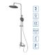 Душевая стойка BelBagno со смесителем, хром MARINO-DOCM-CRM