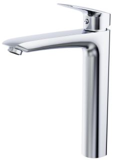 Смеситель BelBagno для накладной раковины без донного клапана, хром MARINO-LMC-CRM-W0