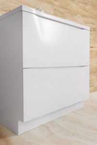 Тумба под раковину BelBagno напольная 70x85см Bianco Lucido MARINO-700-2C-PIA-BL-P