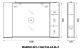 Зеркальный шкаф BelBagno с подсветкой 120x75см Bianco Lucido MARINO-SPC-1200/750-2A-BL-P