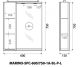 Зеркальный шкаф BelBagno с подсветкой левосторонний 60x75см Bianco Lucido MARINO-SPC-600/750-1A-BL-P-L Зеркальный шкаф BelBagno с подсветкой левосторонний 60x75см Bianco Lucido MARINO-SPC-600/750-1A-BL-P-L