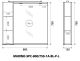 Зеркальный шкаф BelBagno с подсветкой левосторонний 80x75см Bianco Lucido MARINO-SPC-800/750-1A-BL-P-L Зеркальный шкаф BelBagno с подсветкой левосторонний 80x75см Bianco Lucido MARINO-SPC-800/750-1A-BL-P-L