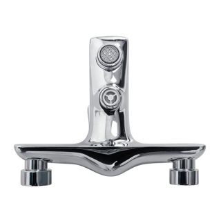 Смеситель BelBagno для ванны и душа в комплекте с ручным душем, шлангом и держателем, хром MARINO-VASM-CRM