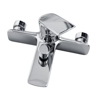 Смеситель BelBagno для ванны и душа в комплекте с ручным душем, шлангом и держателем, хром MARINO-VASM-CRM