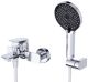 Смеситель BelBagno для ванны и душа в комплекте с ручным душем, шлангом и держателем, хром MARINO-VASM-CRM