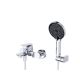 Смеситель BelBagno для ванны и душа в комплекте с ручным душем, шлангом и держателем, хром MARINO-VASM-CRM