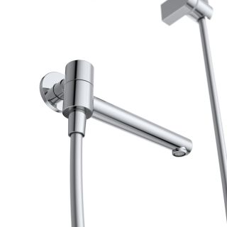Смеситель BelBagno встраиваемый, верхний душ, ручной душ со шлангом, штуцер с держателем),хром MARINO-VDSET-CRM
