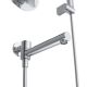 Смеситель BelBagno встраиваемый, верхний душ, ручной душ со шлангом, штуцер с держателем),хром MARINO-VDSET-CRM
