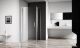 Душевой уголок BelBagno прямоугольный хром MARMI-AH-1-90/80-C-Cr