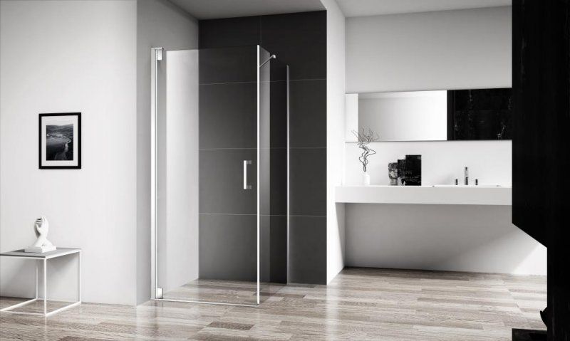 Душевой уголок BelBagno прямоугольный хром MARMI-AH-1-60/100-C-Cr