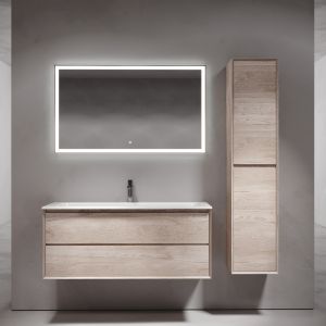 Подвесная тумба под раковину Sancos Marmi 2.0 MR2.0120EG 119см дуб галифакс натуральный