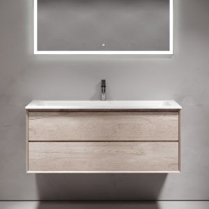 Подвесная тумба под раковину Sancos Marmi 2.0 MR2.0120EG 119см дуб галифакс натуральный