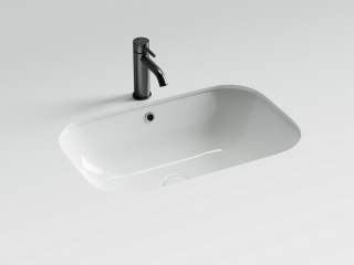 Раковина встраиваемая снизу Ceramicanova Эра (Era) CN15007 62 см белый