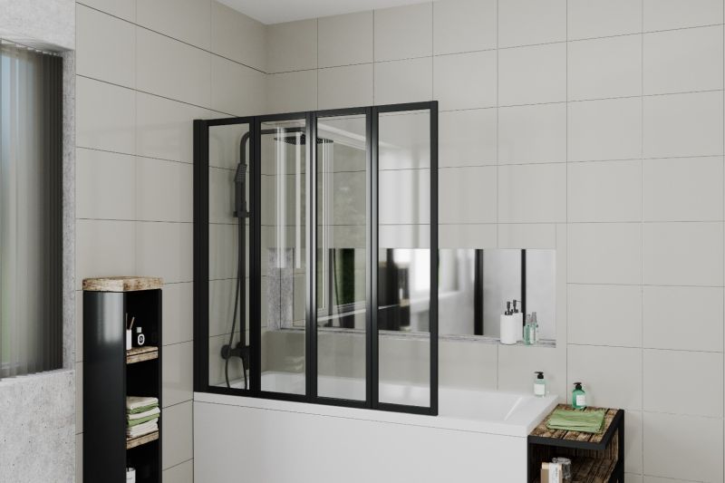 Шторка для ванной Ceruttispa BOUNA B 131x139