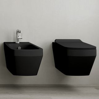 Биде Simas Baden Baden BB19 nero matt*1 черное Биде Simas Baden Baden BB19 nero matt*1 черное