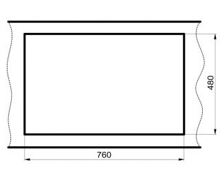 Мойка для кухни Milacio Navarra 78 Cuarzo MC.77052 белый