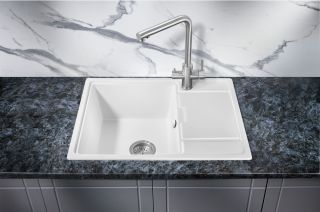 Мойка для кухни Milacio Navarra 65 Cuarzo MC.77062 белый